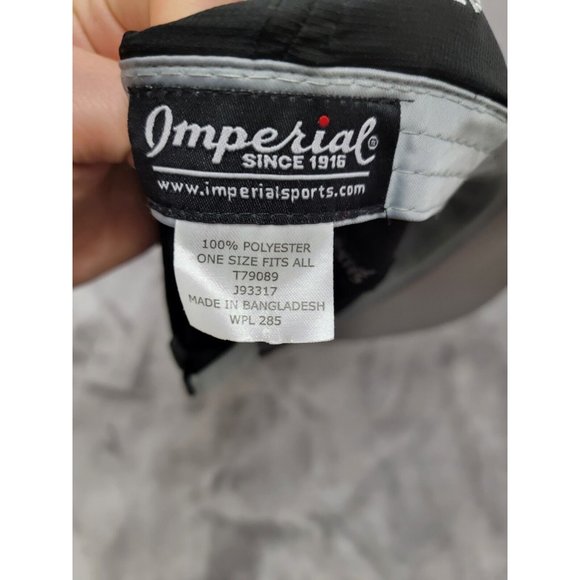 Srixon Cleveland Golf Adjustable strapback‎ Hat Cap Black White Embroidered - Picture 5 of 6